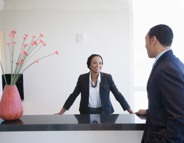 front desk