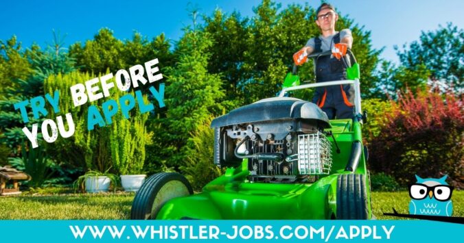 part time landscaper