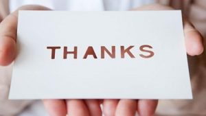 Thank You Card